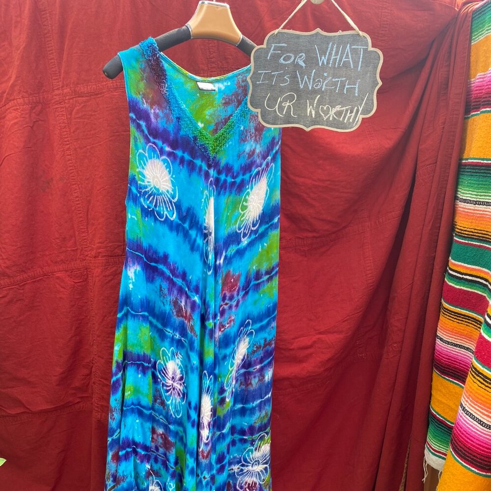 206-You Are Brilliant 💖 Tye Dye Dress